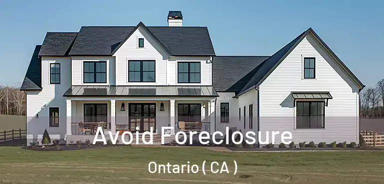  Avoid Foreclosure Ontario ( CA )