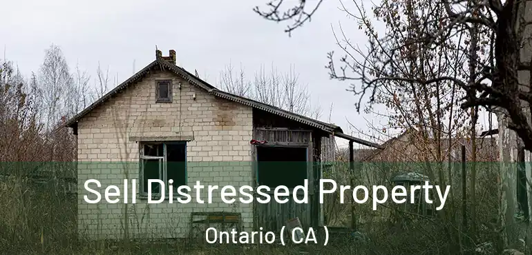  Sell Distressed Property Ontario ( CA )
